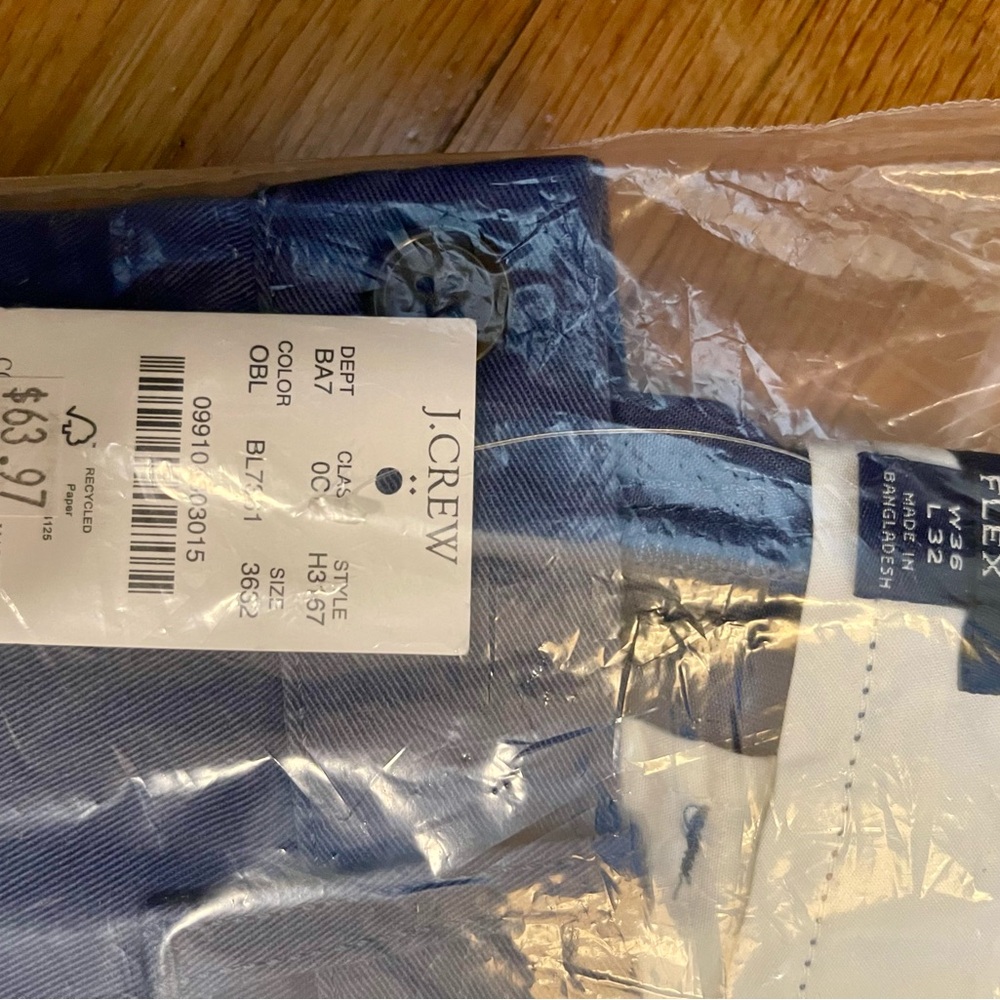 J. Crew Navy Slim Fit Pants
